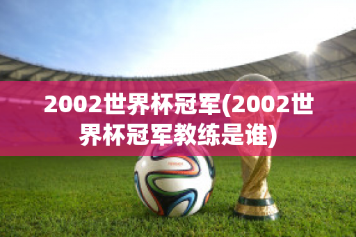 2002世界杯冠军(2002世界杯冠军教练是谁)