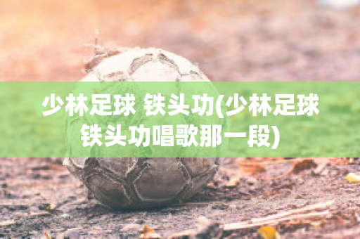 少林足球 铁头功(少林足球铁头功唱歌那一段)