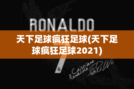 天下足球疯狂足球(天下足球疯狂足球2021)