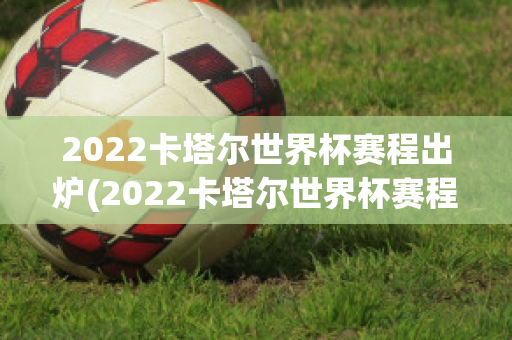 2022卡塔尔世界杯赛程出炉(2022卡塔尔世界杯赛程出炉时间)