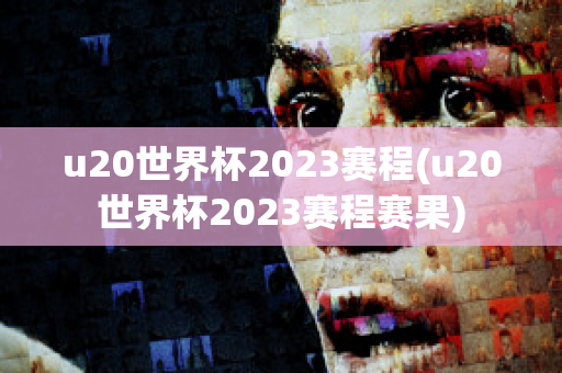 u20世界杯2023赛程(u20世界杯2023赛程赛果)