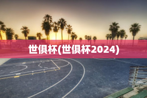 世俱杯(世俱杯2024)