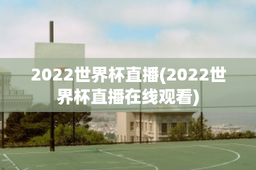 2022世界杯直播(2022世界杯直播在线观看)