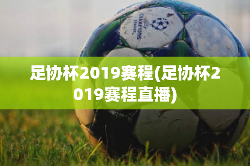 足协杯2019赛程(足协杯2019赛程直播)