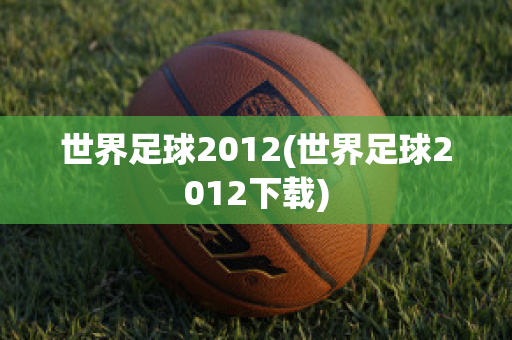 世界足球2012(世界足球2012下载)