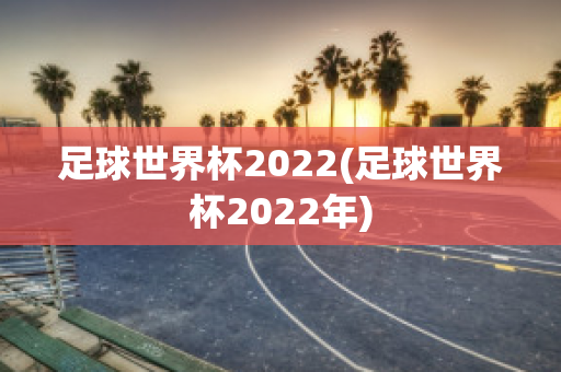 足球世界杯2022(足球世界杯2022年)