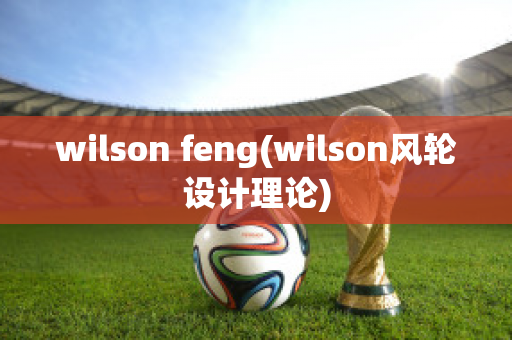 wilson feng(wilson风轮设计理论)