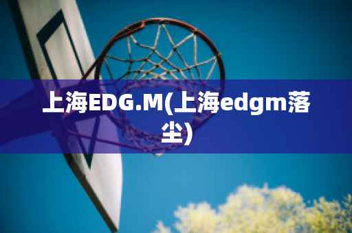 上海EDG.M(上海edgm落尘)