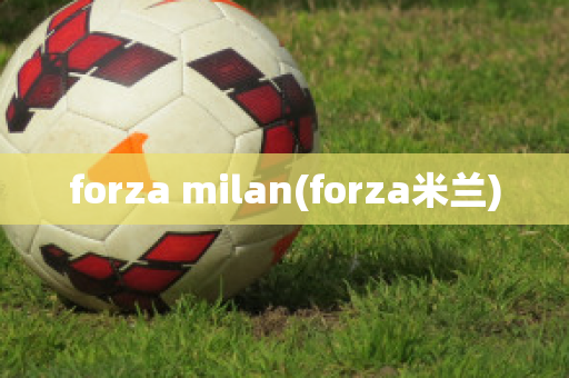 forza milan(forza米兰)