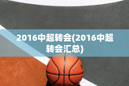 2016中超转会(2016中超转会汇总)