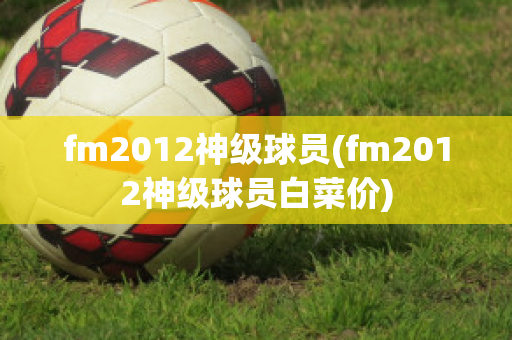 fm2012神级球员(fm2012神级球员白菜价)