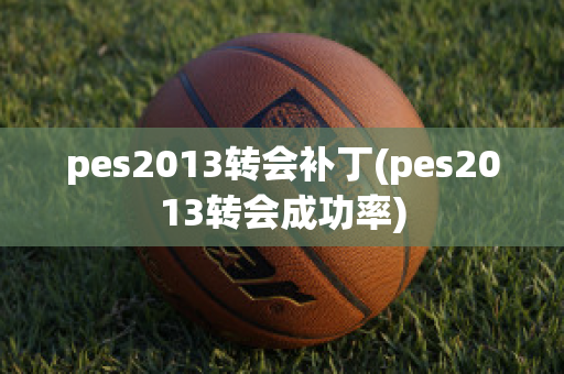 pes2013转会补丁(pes2013转会成功率)