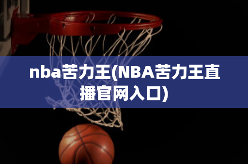 nba苦力王(NBA苦力王直播官网入口)