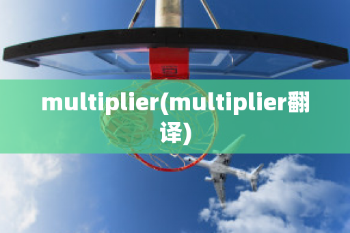 multiplier(multiplier翻译)