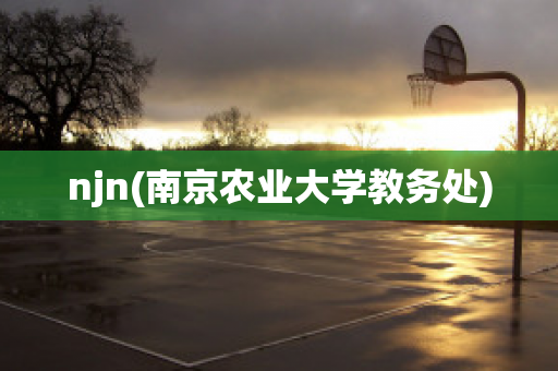 njn(南京农业大学教务处)