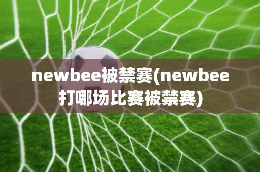 newbee被禁赛(newbee打哪场比赛被禁赛)