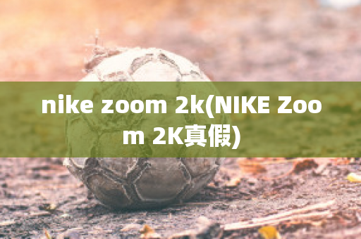 nike zoom 2k(NIKE Zoom 2K真假)