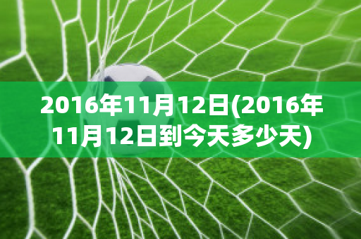 2016年11月12日(2016年11月12日到今天多少天)