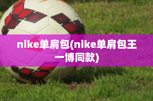 nike单肩包(nike单肩包王一博同款)