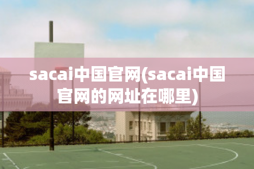 sacai中国官网(sacai中国官网的网址在哪里)