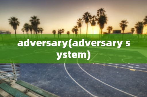 adversary(adversary system)