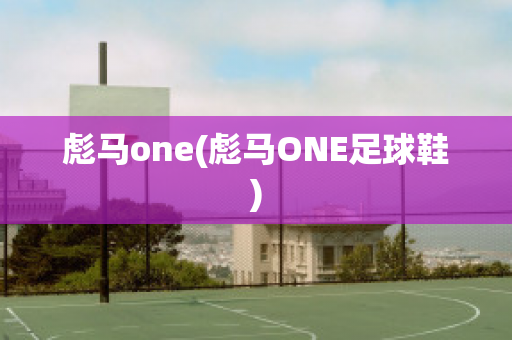 彪马one(彪马ONE足球鞋)