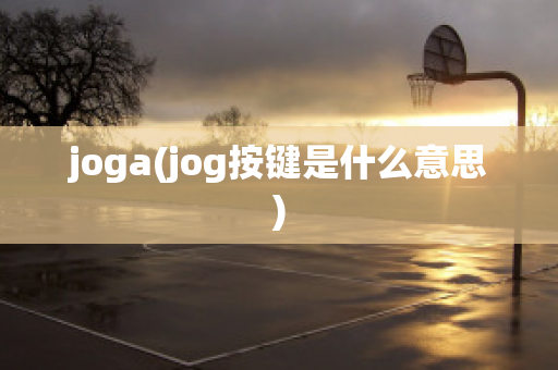 joga(jog按键是什么意思)