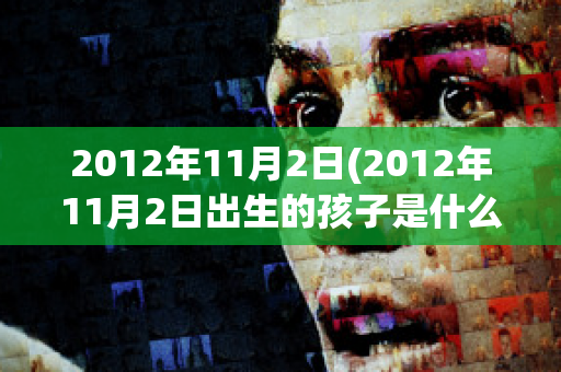 2012年11月2日(2012年11月2日出生的孩子是什么命)