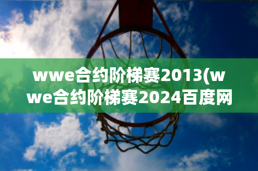 wwe合约阶梯赛2013(wwe合约阶梯赛2024百度网盘)