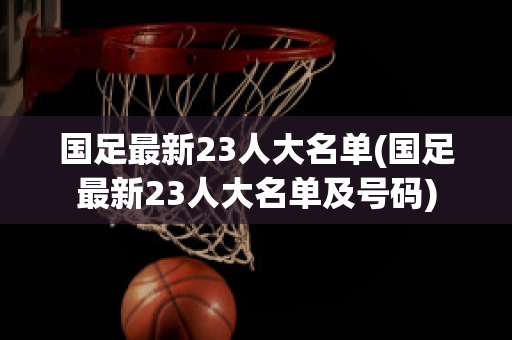 国足最新23人大名单(国足最新23人大名单及号码)