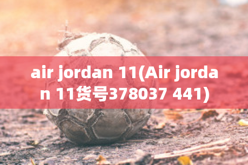 air jordan 11(Air jordan 11货号378037 441)