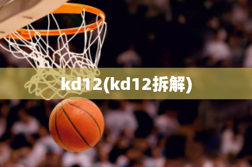 kd12(kd12拆解)