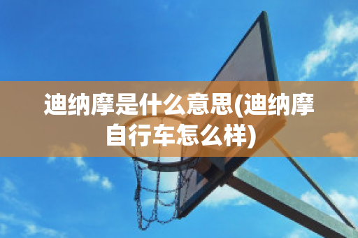 迪纳摩是什么意思(迪纳摩自行车怎么样)