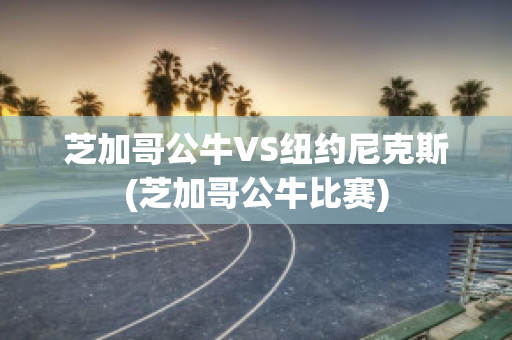 芝加哥公牛VS纽约尼克斯(芝加哥公牛比赛)