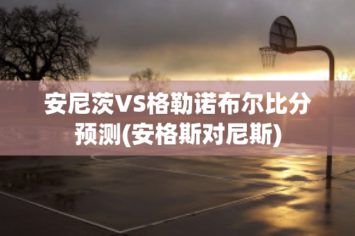 安尼茨VS格勒诺布尔比分预测(安格斯对尼斯)