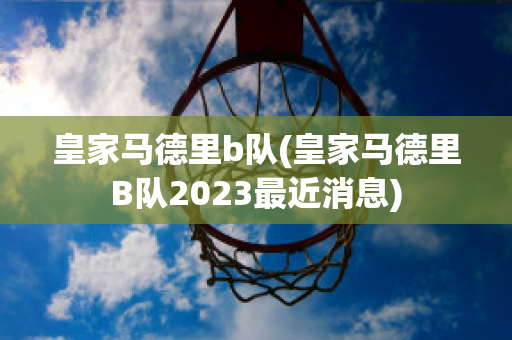 皇家马德里b队(皇家马德里B队2023最近消息)