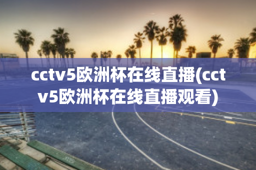 cctv5欧洲杯在线直播(cctv5欧洲杯在线直播观看)