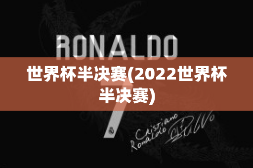 世界杯半决赛(2022世界杯半决赛)