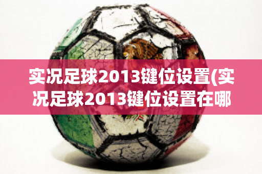 实况足球2013键位设置(实况足球2013键位设置在哪)