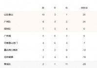 中超联赛最新积分榜:2024中超联赛最新积分榜