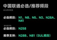 n7:n77和n78频段