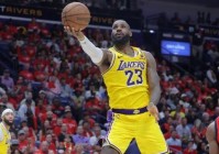 詹姆斯浓眉合砍61分 湖人惜败鹈鹕:nba湖人詹姆斯浓眉