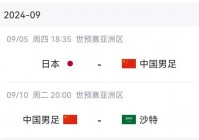 国足世预赛时间确定:国足世预赛时间确定了吗