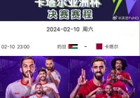 2019足球亚洲杯赛程表:2019足球亚洲杯赛程表格