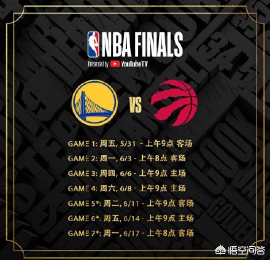 nba总决赛赛程出炉:nba总决赛赛程出炉了吗