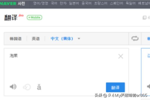 naver中韩词典:naver中韩词典官网